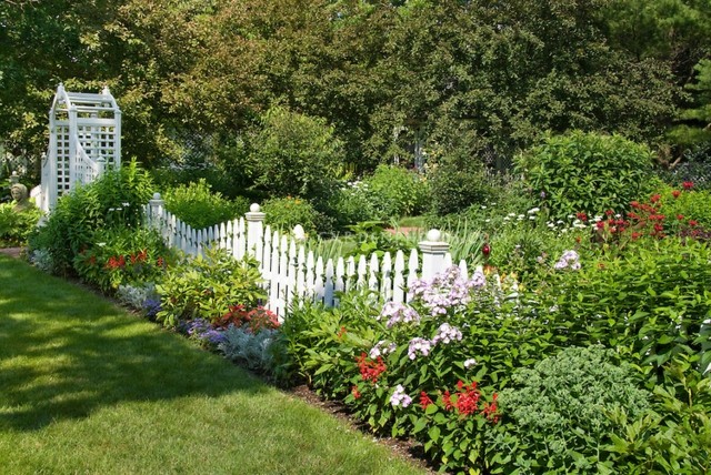 Como cercar el jardín